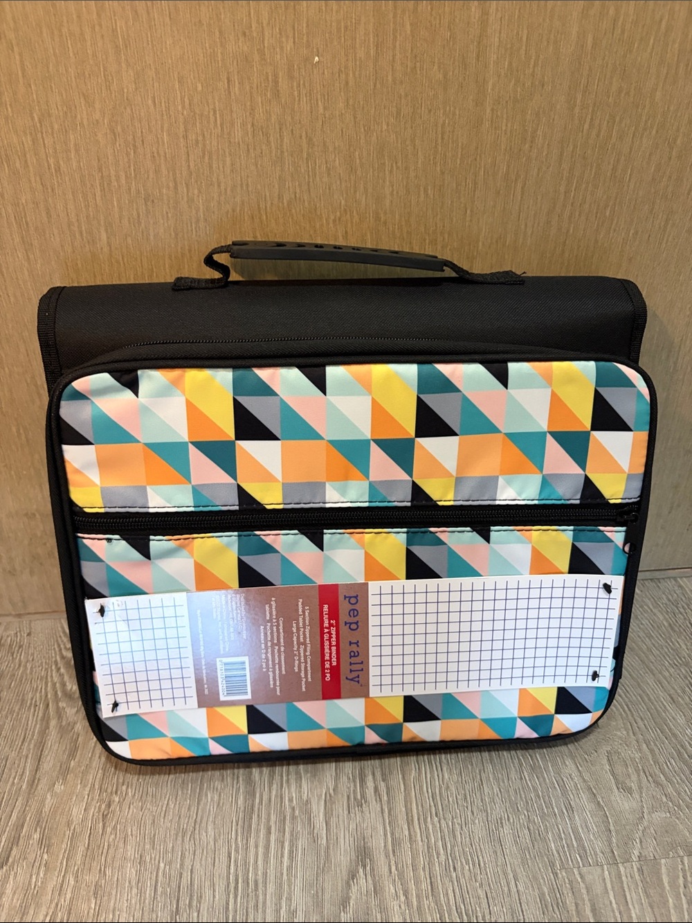 New with Tags 2” Zipper Binder